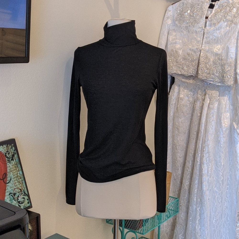 Theory Black Turtleneck